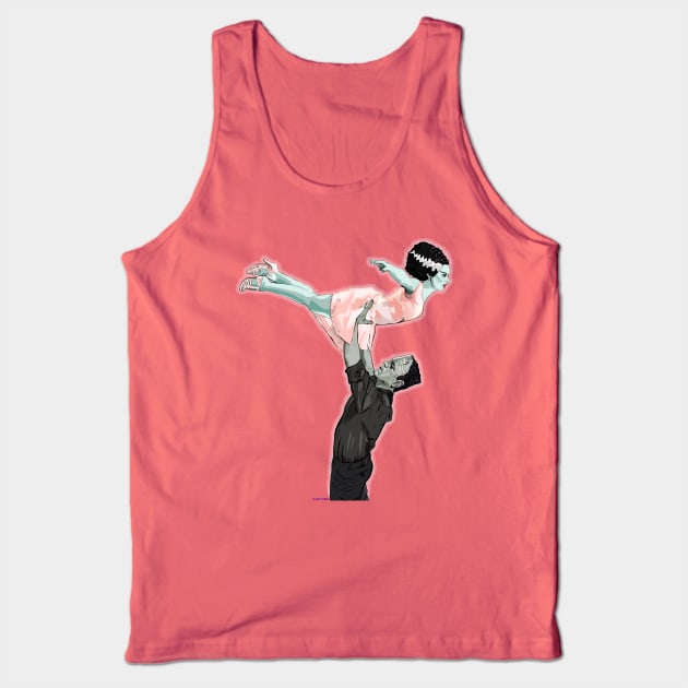 Dirty Dancing Frankenstein Tank Top by FanboyMuseum